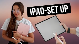 iPad 2018 amp Apple Pencil  Einrichten und erster Test  DEUTSCH [upl. by Nojed143]