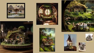 Whimsical DIY Fairy Cob House A Magical World [upl. by Nahsyar]