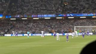 CHAMPIONS LEAGUE FINAL  GOL DI MANDZUKIC DALLA CURVA SUD [upl. by Marucci]