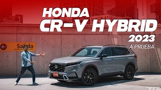 Honda CRV Hybrid a prueba consumo de auto pequeño en un SUV para la familia [upl. by Leahcimluap]