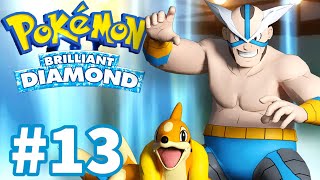 Pastoria Gym Leader Crasher Wake  Pokemon Brilliant Diamond  Gameplay Walkthrough Part 13 [upl. by Neitsabes]