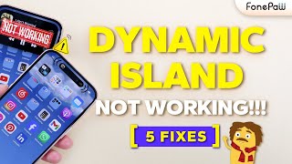 5 WAYS on How to Fix Dynamic Island Not Working 2023 [upl. by Gilbart329]