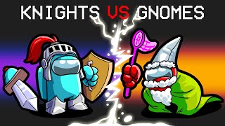 Knights vs Gnomes in Among us [upl. by Clayborn]