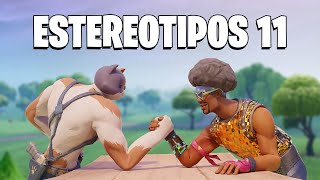 ESTEREOTIPOS de SKINS en FORTNITE 21 [upl. by Nibas]