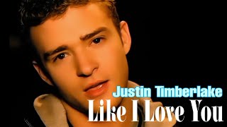 4K Justin Timberlake  Like I Love You Music Video [upl. by Atiram]