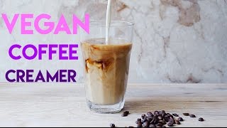 Homemade vegan coffee creamer 3 ways  MoreSaltPlease [upl. by Pattin]