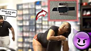 MY HUSBAND CAUGHT ME DOING THE CEILING CHALLENGE GONE WRONG [upl. by Ailed]