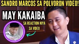 SANDRO MARCOS SA VIRAL POLVORON VIDEO KAKAIBANG REACTION NIYA [upl. by Mari]