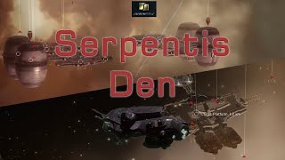 Serpentis Den  Eve Online Exploration Guide [upl. by Dlorad804]