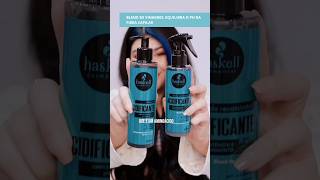 💚Acidificante Redutor de PH Haskell Shampoo Supermáscara e Fluido Reconstrutor [upl. by Anahsek]