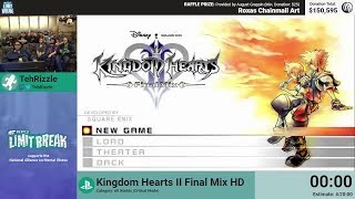 Kingdom Hearts II Final Mix HD All WorldsCritical by TehRizzle RPG Limit Break 2018 Part 48 [upl. by Candida]