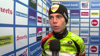 Wout Van Aert quotWat een fantastische sfeerquot GP Sven Nys bpost bank trofee [upl. by Yerroc906]