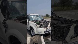 Ford Endeavor और ट्रेक newslineindia accidenttruck [upl. by Danie880]