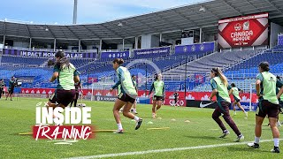 Listas para Canadá Inside Entrenamiento en el estadio [upl. by Elston597]