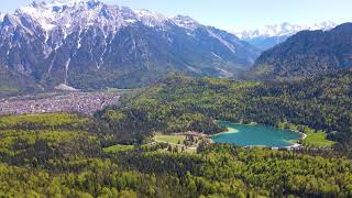 Hoher Kranzberg 1397m  Lautersee  LainbachWasserfall  Mittenwald  Karwendel [upl. by Anelle]