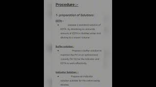 Complexometric titration  apparatus chemicals principle procedure calculation precaution [upl. by Levin]