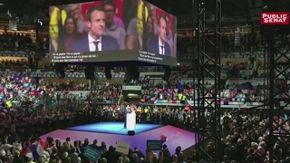 Les coulisses du meeting dEmmanuel Macron le 4 février 2017 à Lyon [upl. by Hogan]