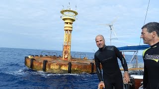 Buceo extremo en medio del Oceano Atlantico con el velero Sirocodiez [upl. by Klute984]