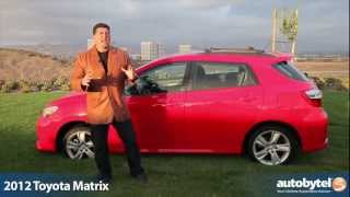 2012 Toyota Matrix Test Drive amp Car Video Review [upl. by Frissell]