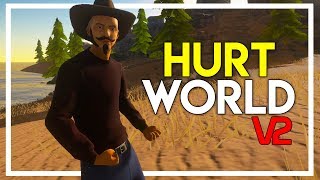 Open World PVP Survival  Hurtworld V2 Gameplay First Impressions [upl. by Aleyam]