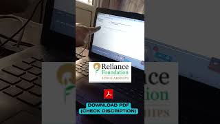 Reliance Foundation Scholarship Exam Live reliancefoundation aptitudetest [upl. by Alta]