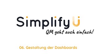 06 Gestaltung der Dashboards [upl. by Kcirredal349]