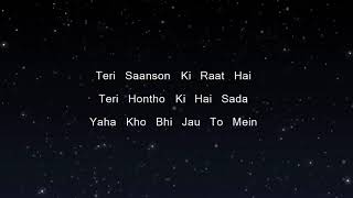 Kasoor  Prateek Kuhad Karaoke Version [upl. by Chance]