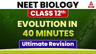 Evolution in 30 Minutes  NEET Biology Revision 2023  NEET Adda247 [upl. by Eidur]