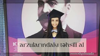 Arzularının Universitet və fakultəsində təhsil ala biləcəksən Heç bir maliyyə çətinliyi yaşamadan [upl. by Willtrude]