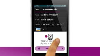 Introducing MBTA mTicket for Commuter Rail [upl. by Petula]