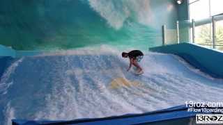 Guy doing crazy tricks on the flowrider contest [upl. by Gregorio]