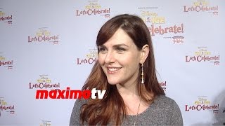 Sara Rue Interview  Disney on Ice Lets Celebrate Premiere  Red Carpet [upl. by Anirehs]