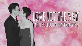 Chyler Leigh and Nathan West going live with CC Aug 31 2020 [upl. by Hibbs]