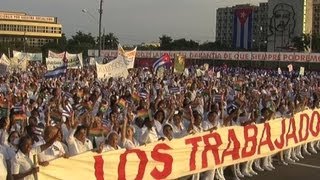 Millions of Cubans celebrate May Day [upl. by Netsua936]