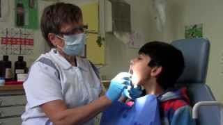 Dental visit Teeth cleaning in School Dental Clinic Part 2 Teeth cleaning [upl. by Vern]