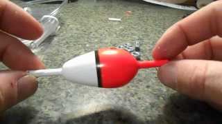 How to make a slip bobber with clear tubing [upl. by Angelia]