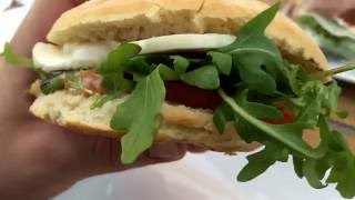 Ciabatta Tomate Mozzarella Mc Donalds Mc Cafe Sandwich [upl. by Jada]