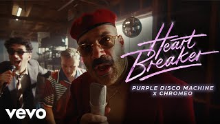 Purple Disco Machine Chromeo  Heartbreaker Official Video [upl. by Gwenneth]