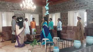 Lakshmi Nivasa  Lakshmi Nivasa Serial Shooting  Behind the scenes  Z kannada [upl. by Michale531]