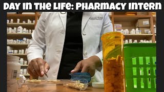 Day in the Life of a Pharmacy Intern Technician  ASMR segment  Retail Setting  IPPE Rotation [upl. by Sandie747]