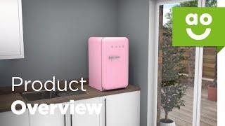 Smeg Fridge FAB5RPK3 Product Overview  aocom [upl. by Anyd221]