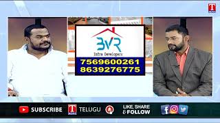 BVR Infra Developers Chairman amp MD B Venkatesh Special Interview  T News [upl. by Luna]