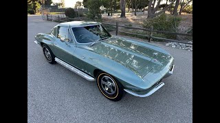 1966 Mosport Green Corvette L79 Coupe [upl. by Gertrude]