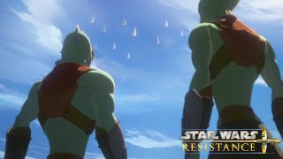 The Bombardment of Aeos  Star Wars Resistance [upl. by Enitnelav817]