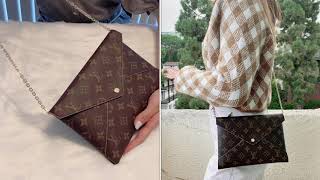 Louis Vuitton Kirigami Pochette amp Toiletry Pouch Conversion Kit [upl. by Barthol]