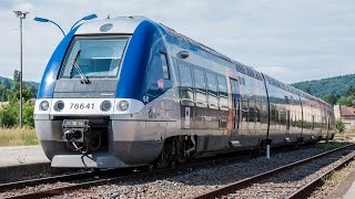 SNCF X 76500  á Wissembourg  in Weißenburg Elsass [upl. by Lovato295]