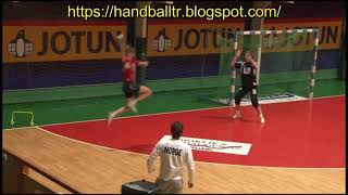 Handball Training  Wing Training  Geir Erlandsen Part 3 [upl. by Natan]