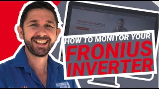 How To Monitor Your Fronius Inverter  Solar Monitoring Without a Smart Meter [upl. by Yednil]