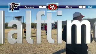 Falcons vs 49ers 8U  Winter 2022 [upl. by Nikita]