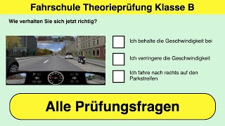 🚘 Führerschein Theorieprüfung Alle Fragen amp Antworten🚦2024 [upl. by Tierza718]